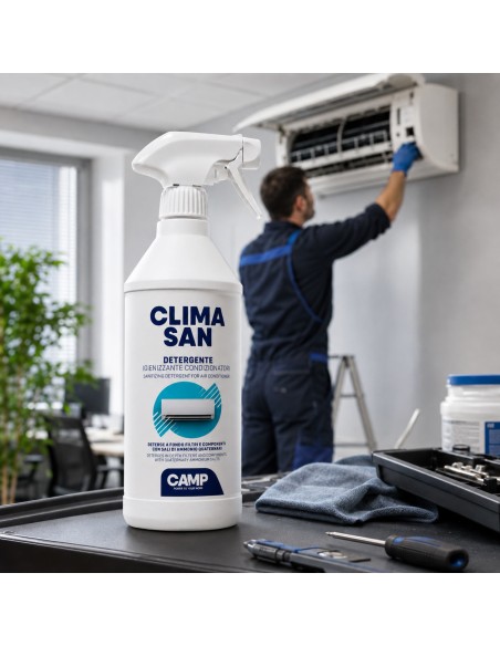 CAMP Climasan Detergente Per filtri E Componenti Climatizzatori 750 ml