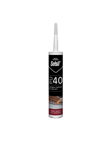 Silicone Poliuretanico Carpenteria Metallica Selsil 300 ml
