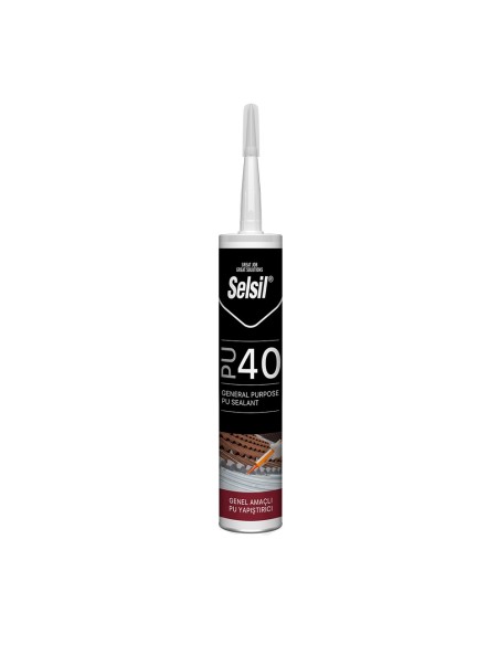 Silicone Poliuretanico Carpenteria Metallica Selsil 300 ml