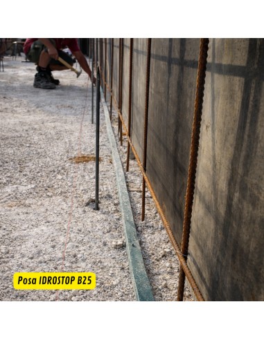 Giunto Bentonitico Mapei IDROSTOP B25 Idroespandente Rotolo 5 Metri