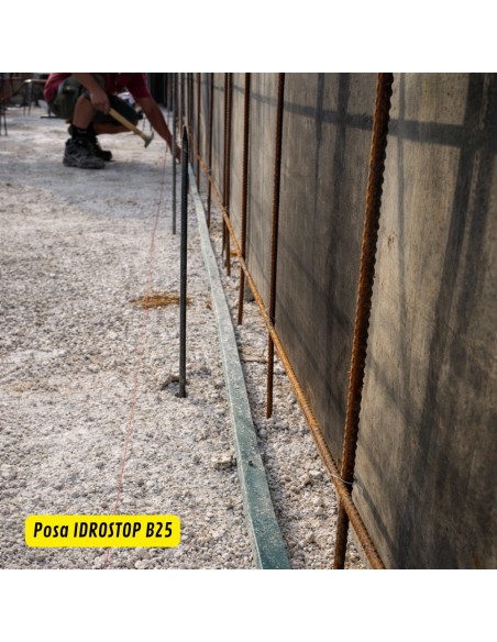 Giunto Bentonitico Mapei IDROSTOP B25 Idroespandente Rotolo 5 Metri