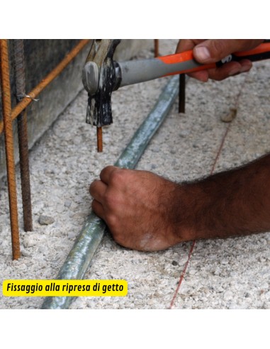 Giunto Bentonitico Mapei IDROSTOP B25 Idroespandente Rotolo 5 Metri