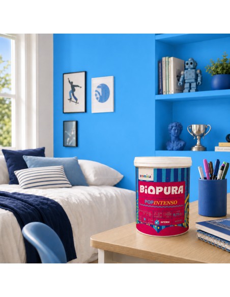 PopIntenso Palestra E Decori Interni Pittura Murale Lavabile E Coprente Cromika