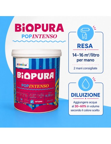 PopIntenso Palestra E Decori Interni Pittura Murale Lavabile E Coprente Cromika