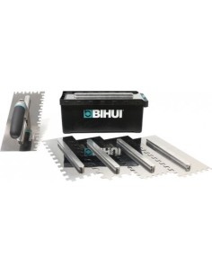 BIHUI Set Cazzuole Dentate Intercambiabili Mod. PTSJG8