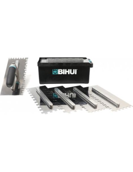 BIHUI Set Cazzuole Dentate Intercambiabili Mod. PTSJG8