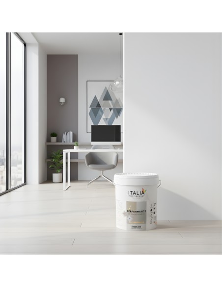 Smalto Murale all’Acqua Bianco Performance Bright – Lucido, Opaco o Satinato
