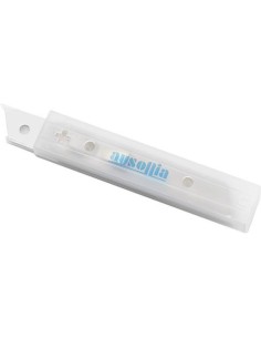 AUSONIA Set 10 Lame Ricambio STD Per Taglierini Larghezza 18 mm 2