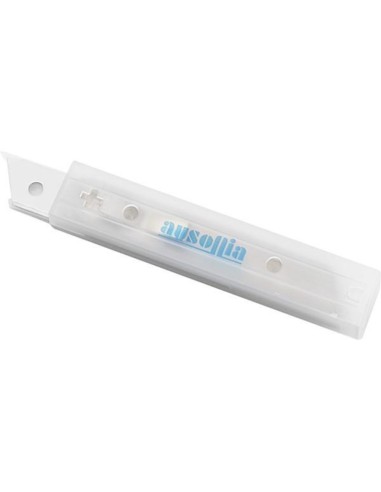 AUSONIA Set 10 Lame Ricambio STD Per Taglierini Larghezza 18 mm