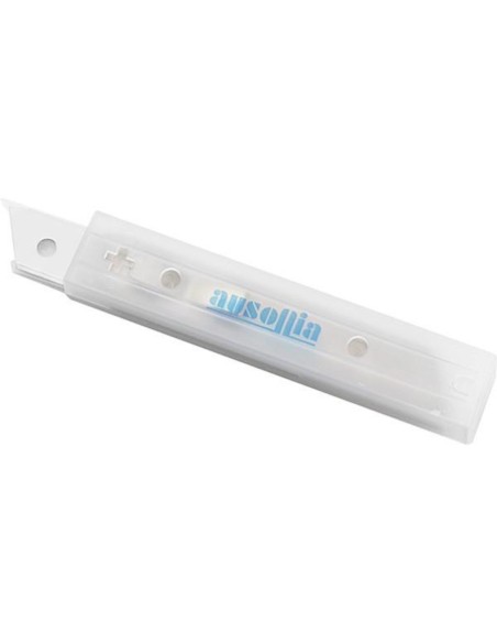 AUSONIA Set 10 Lame Ricambio STD Per Taglierini Larghezza 18 mm