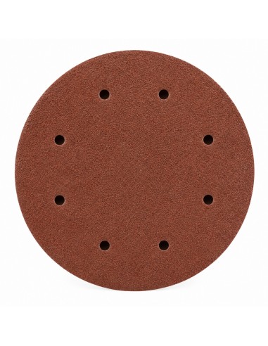 AUSONIA Disco Abrasivo Velcrato Ø 200 mm – Grane da 40 a 220 gr.