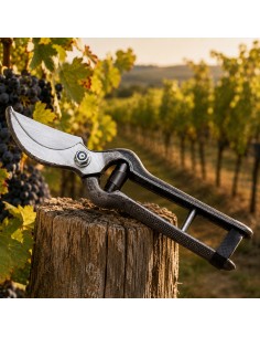 AUSONIA Forbice da Vigna Professionale 25 cm in Acciaio Forgiato e Temprato 2