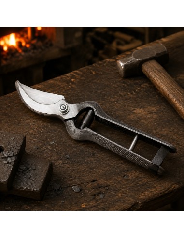 AUSONIA Forbice da Vigna Professionale 25 cm in Acciaio Forgiato e Temprato