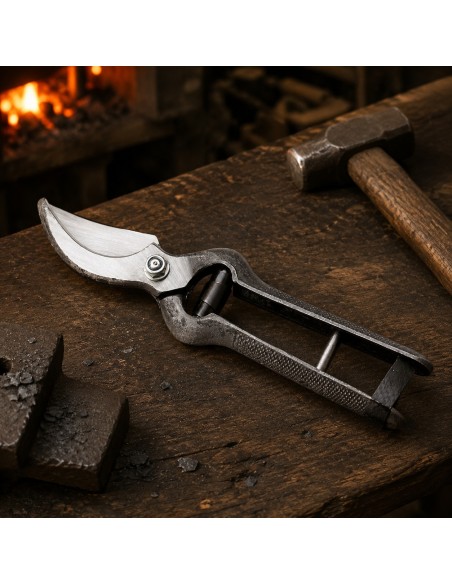 AUSONIA Forbice da Vigna Professionale 25 cm in Acciaio Forgiato e Temprato