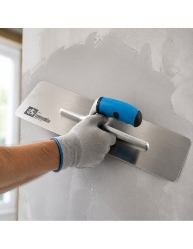 AUSONIA Frattazzo per Stucco 36×12 cm Con Bordi Arrotondati