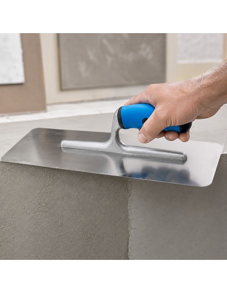 AUSONIA Frattazzo per Stucco 36×12 cm Con Bordi Arrotondati
