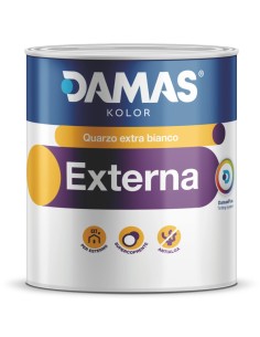 Damas Idropittura Al Quarzo Bianca Per Esterni Externa