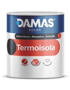 Damas Pittura Termoisolante Silossanica Antimuﬀa Termoisola Interni Esterni