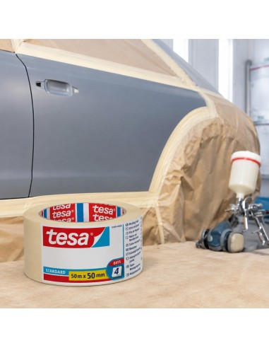 TESA Nastro In Carta Per Mascheratura Standard Rimozione 50 m x 50 mm