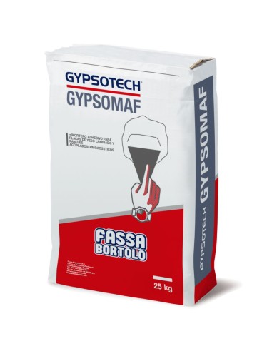 Gypsomaf Fassa Bortolo 25 kg malta adesiva per cartongesso