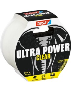 TESA Nastro Di Riparazione Trasparente Ultra Power Clear 10m x 48mm