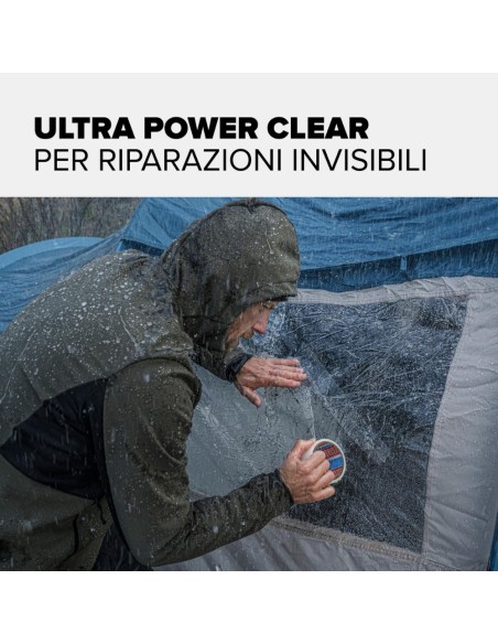TESA Nastro Di Riparazione Trasparente Ultra Power Clear 10m x 48mm