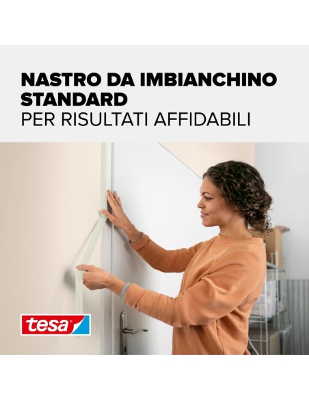 TESA Nastro In Carta Per Mascheratura Rimozione Senza Residui 50 m x 25 mm