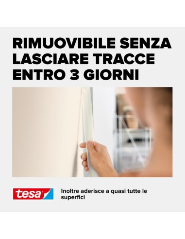 TESA Nastro In Carta Per Mascheratura Rimozione Senza Residui 50 m x 25 mm