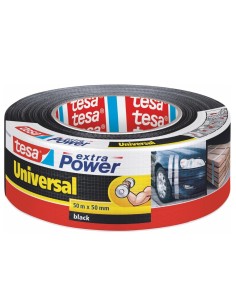 TESA Extra Power Universal Nastro Adesivo NERO A Tenuta Extraforte 50 m x 50 mm