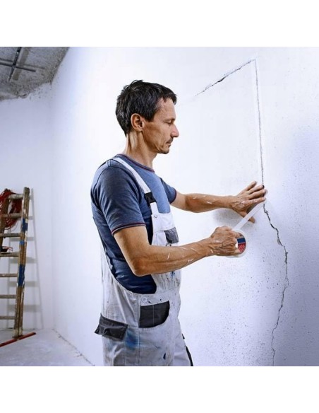 TESA Nastro Fibreglass In Tela Per Cartongesso 25m x 48mm