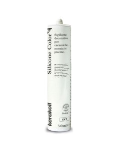 Silicone Sigillante Decorativo Piastrelle Mosaici Giunture Fughe Colorato 310ml 