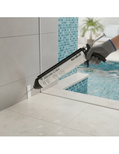 Silicone Sigillante Decorativo Piastrelle Mosaici Giunture Fughe Colorato 310ml 