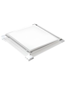 Botola Cartongesso Akifix con Plafoniera LED 30x30 cm