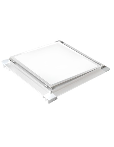 Botola Cartongesso Akifix con Plafoniera LED 30x30 cm