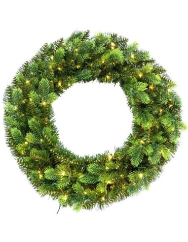 Ghirlanda natalizia con LED Madison 45 cm, 80 LED
