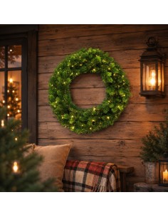 Ghirlanda natalizia con LED Madison 45 cm, 80 LED 2