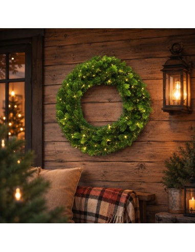 Ghirlanda natalizia con LED Madison 45 cm, 80 LED