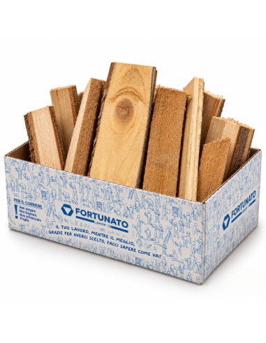 Legna da Ardere Pronta All’Uso Box 1,35 kg Legno Misto Camini e Stufe