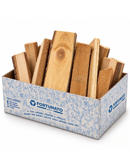 Legna da Ardere Pronta All’Uso Box 1,35 kg Legno Misto Camini e Stufe