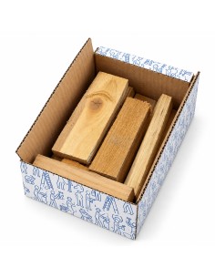 Legna da Ardere Pronta All’Uso Box 5 kg Legno Misto Camini e Stufe