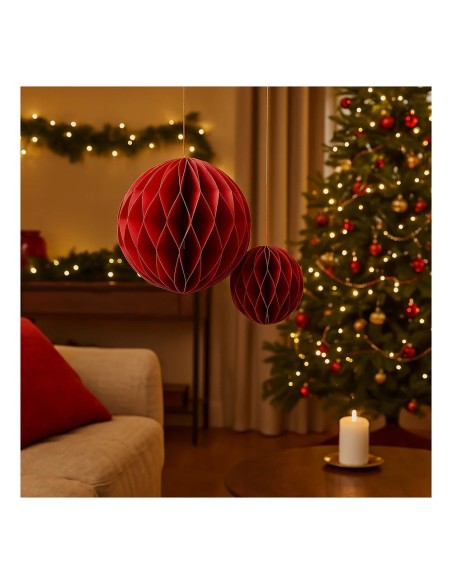 Sfera Natale Rosso 150 mm per Decorazioni