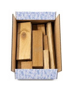 Legna da Ardere Pronta All’Uso Box 25 kg Legno Misto Camini e Stufe