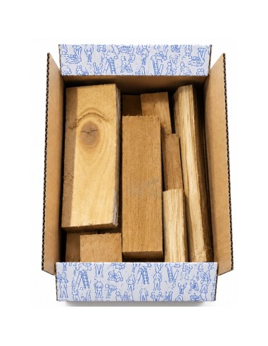 Legna da Ardere Pronta All’Uso Box 25 kg Legno Misto Camini e Stufe