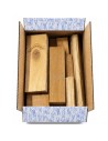 Legna da Ardere Pronta All’Uso Box 25 kg Legno Misto Camini e Stufe