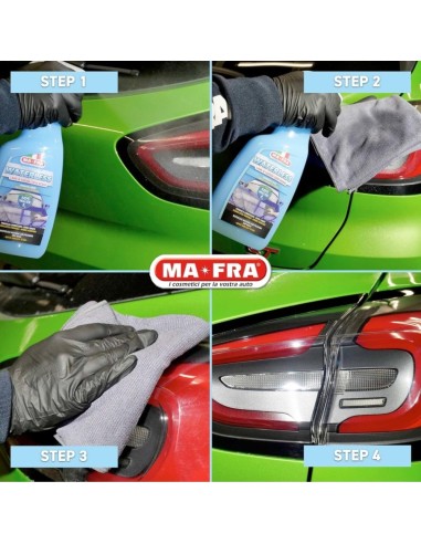 Mafra Lava e Lucida WATERLESS Lavaggio Auto a Secco Completo Carrozzeria 750 ml