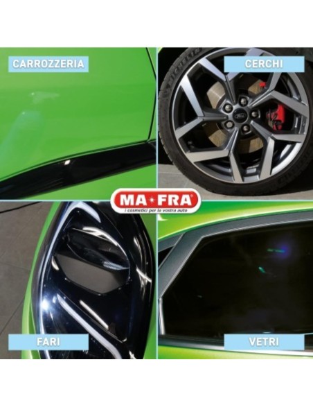 Mafra Lava e Lucida WATERLESS Lavaggio Auto a Secco Completo Carrozzeria 750 ml