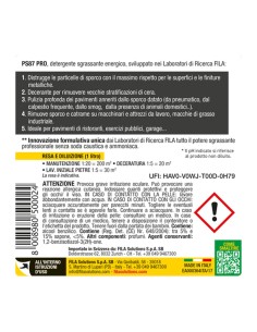 FILA PS87 PRO 5 L Sgrassante Professionale Pavimenti Gres Cotto Cemento 2