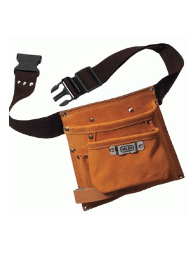 Borsa da Carpentiere in Crosta con Portamartello Valex