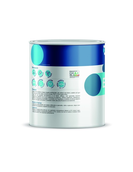 Damas Enaqua Opaco Smalto Acrilico All'Acqua Ferro Legno PVC