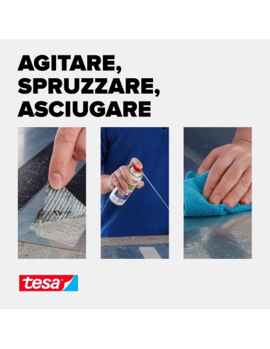 TESA Spray Rimuovi Residui Di Colla E Etichette Trasparente 200 ml